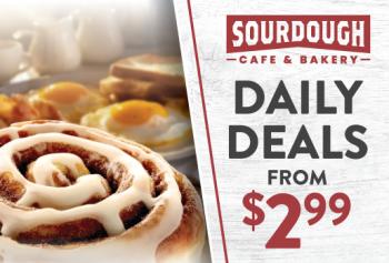 SOURDOUGH CAFE DAILY DEALS
