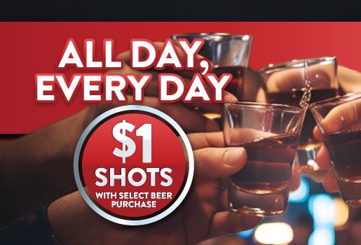 Bar Specials Shots