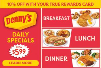 Denny's Breakfast Lunch and Dinner Specials
