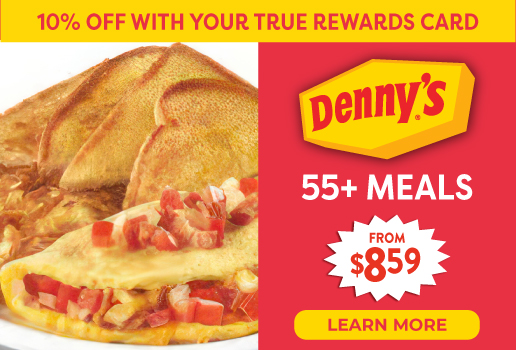 Denny's 55+ Meals