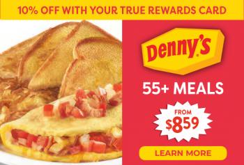 Denny's 55+ Meals